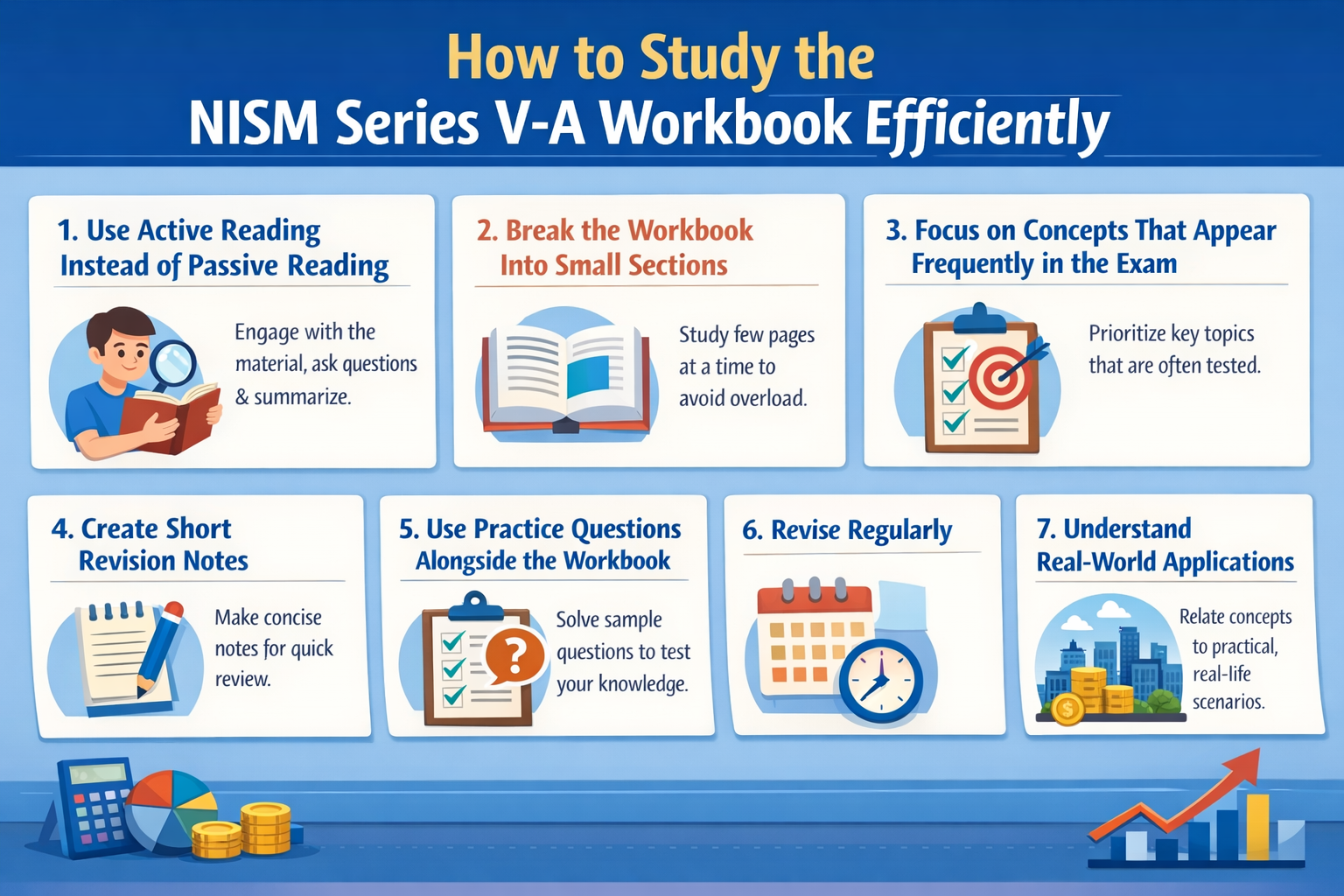 Effective Study Techniques for V-A Infographic